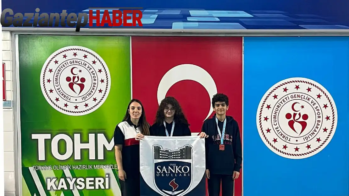 SANKO Okulları öğrencileri Türkiye Yüzme Şampiyonası'na gidiyor