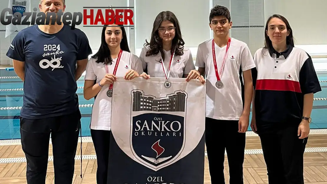 SANKO Okulları Yüzmede Bölge şampiyonu oldu