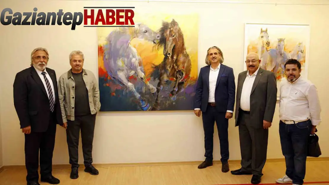 SANKO Sanat Galerisi'nde 'bakışlar' temalı resim sergisi