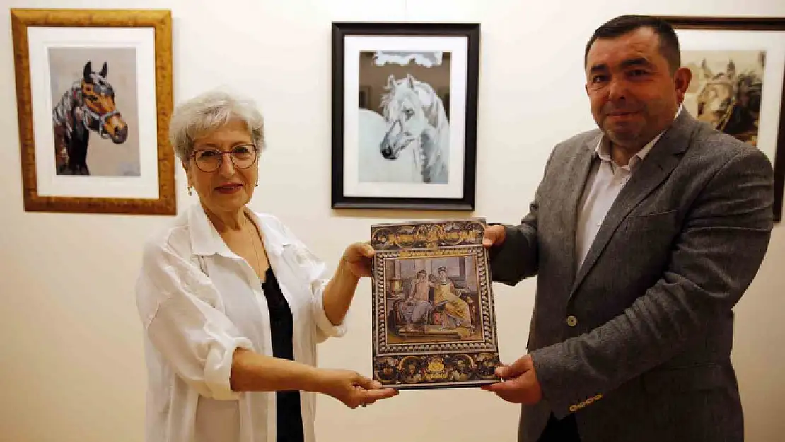 SANKO Sanat Galerisi'nde 'Bir At Bir Murat' resim sergisi