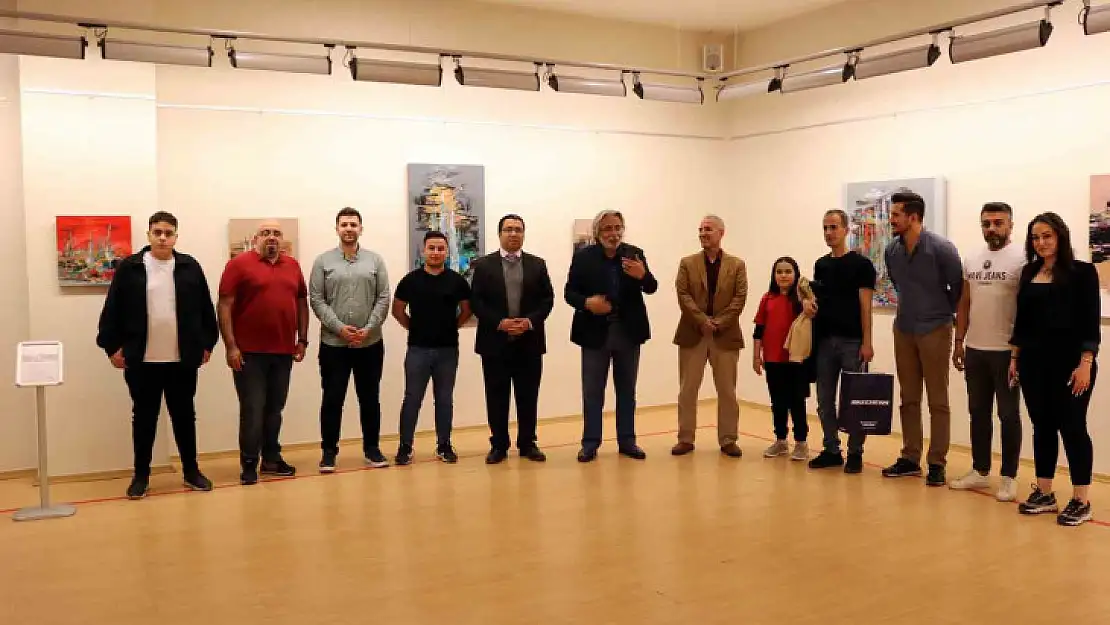 Sanko Sanat Galerisi'nde sergi açılışı