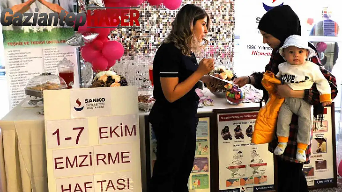 SANKO Üniversitesi Hastanesi'nde 'Emzirme Haftası' etkinliği