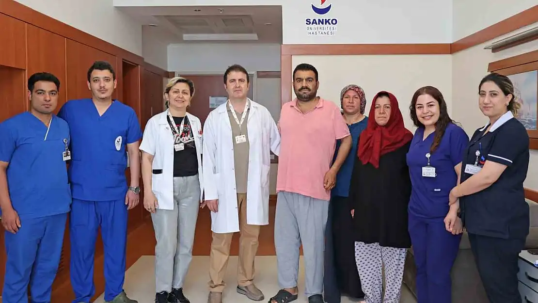 SANKO Üniversitesi Hastanesi'nde başarılı böbrek nakli