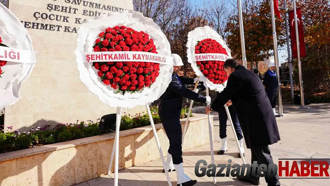 Şehit Kamil ve annesi ile Özdemir bey için tören düzenlendi