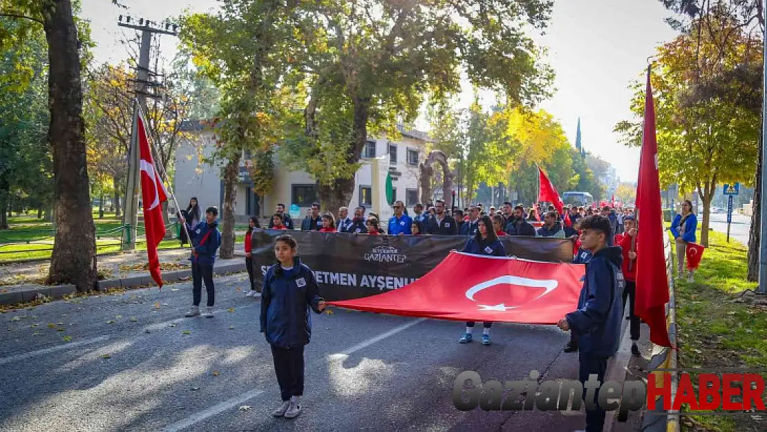 Şehit öğretmen Ayşenur Alkan'ın anısına yürüdüler