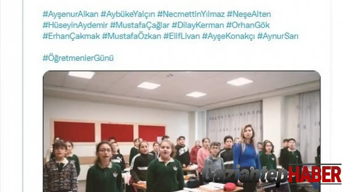 Şehit öğretmenler için duygulandıran klip