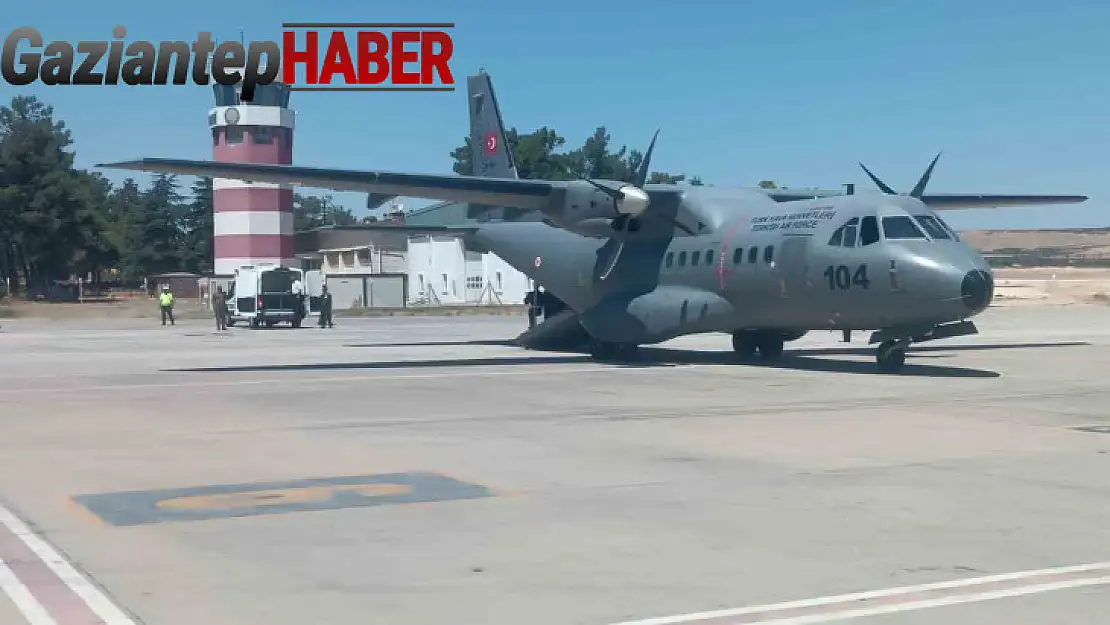 Şehit Uğur Özdemir'in naaşı memleketi Gaziantep'e getirildi
