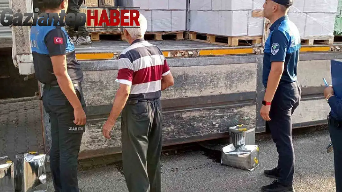 Şehitkamil'de 17 ton 947 kilogram sahte zeytinyağı ele geçirildi