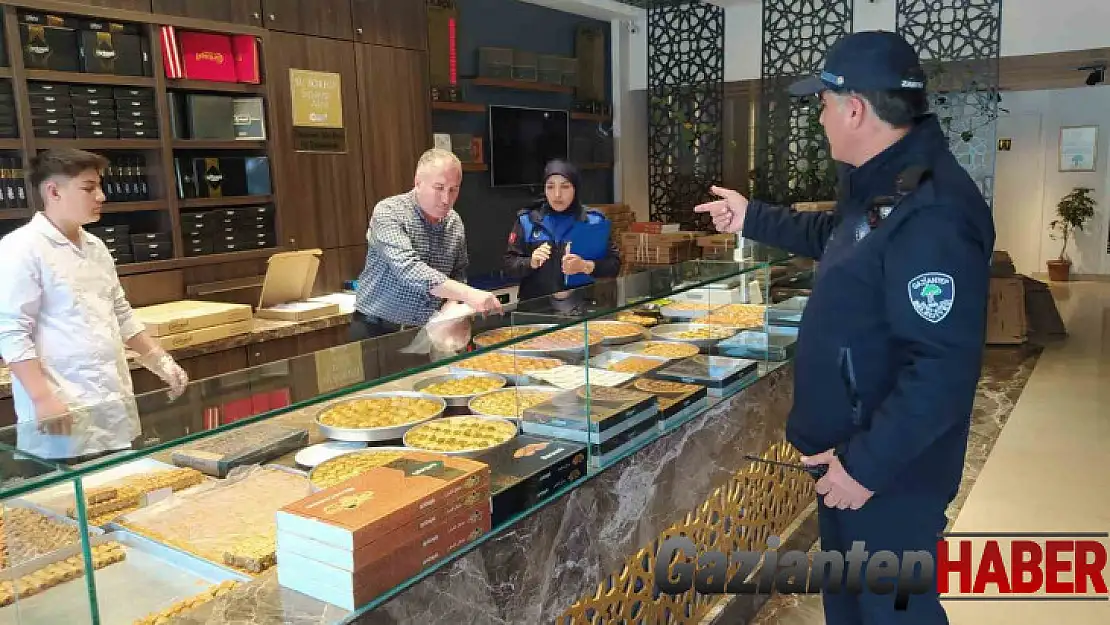 Şehitkamil'de bayram denetimleri artırıldı