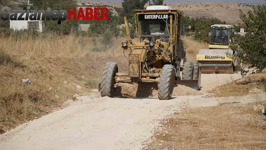 Şehitkamil'de kırsal mahalleler arazi yollarına kavuşuyor