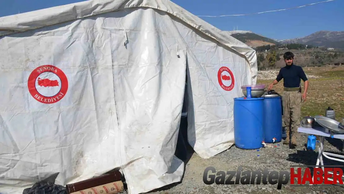 Şenoba Belediyesi depremzedeler için 7 günde 21 bin kişilik yemek yaptı