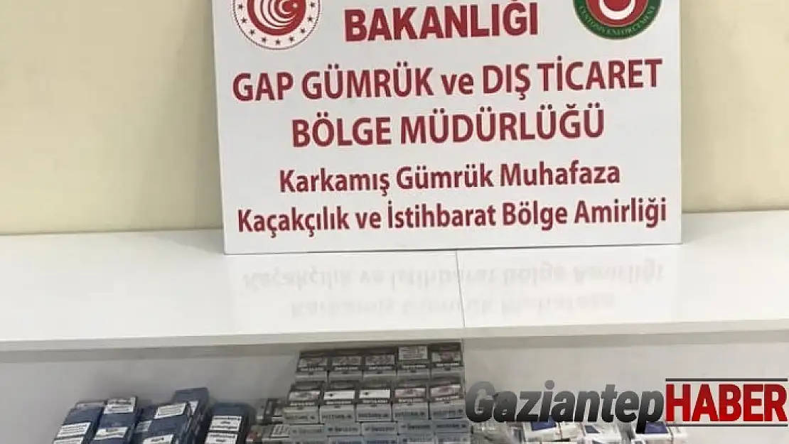 Sınır kapısında 770 paket kaçak sigara ele geçirildi