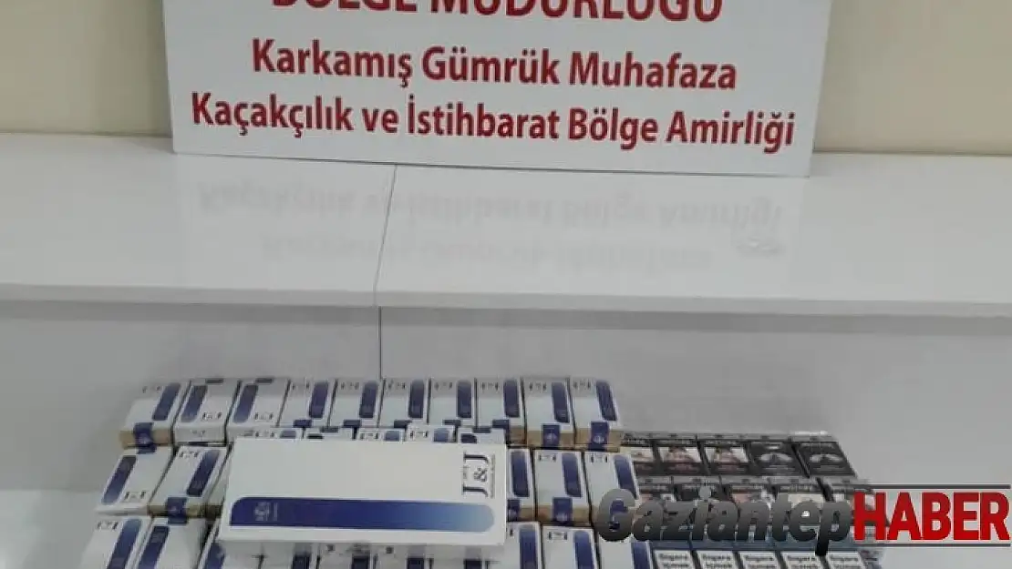 Sınır kapısında 800 paket kaçak sigara ele geçirildi