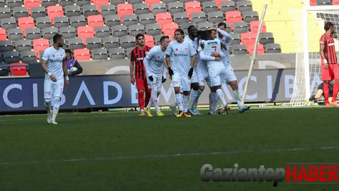 Spor Toto Süper Lig: Gaziantep FK: 1 - DG Sivasspor: 2 (Maç sonucu)