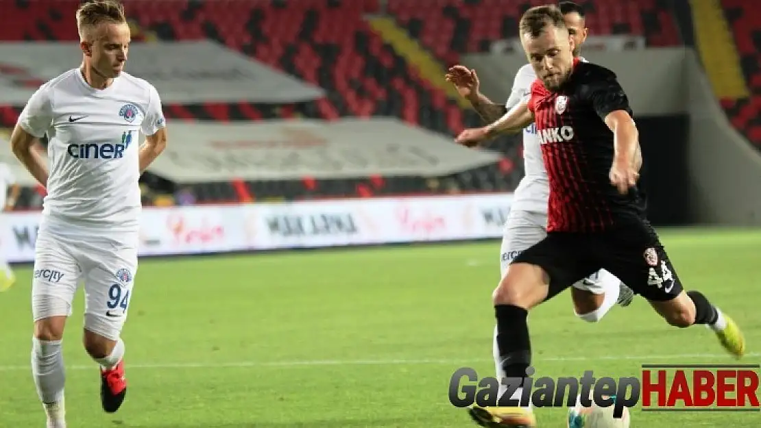 Gaziantep FK: 2 - Kasımpaşa: 2 (Maç Sonucu)