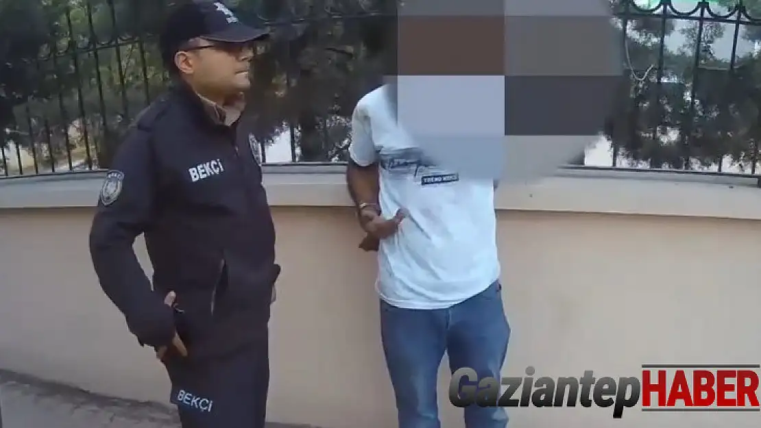 Şüphe üzerine durduruldu, çaldığı malzemelerle yakalandı