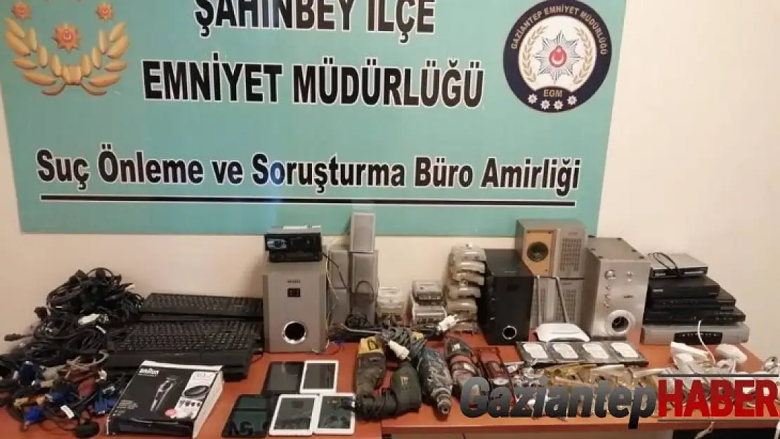 Tablet hırsızları yakalandı