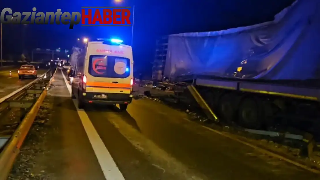 TAG Otoyolu'nda 3 ayrı kaza: 1 ölü, 20 yaralı