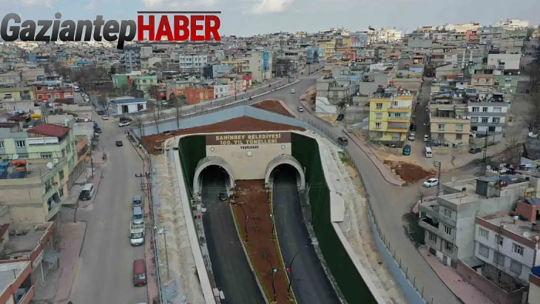 Tahmazoğlu 'Şahinbey Belediyesi 100. Yıl Tünelleri 15 Mart'ta açılıyor'