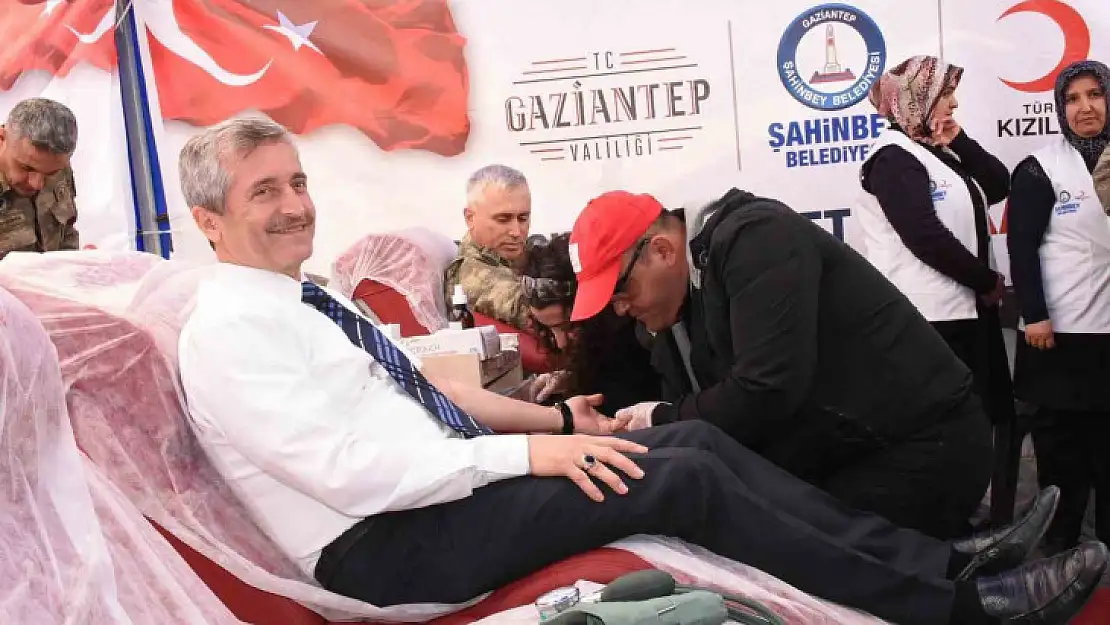 Tahmazoğlu'ndan kan bağışına davet