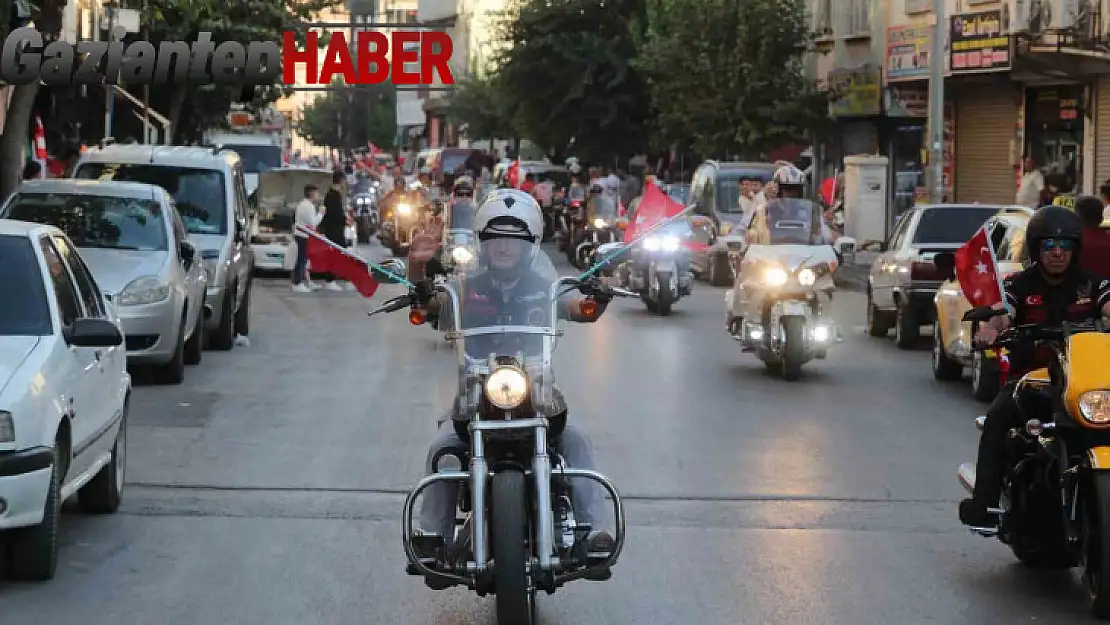 Tahmazoğlu ve Türk Chopper gaziler için turladı