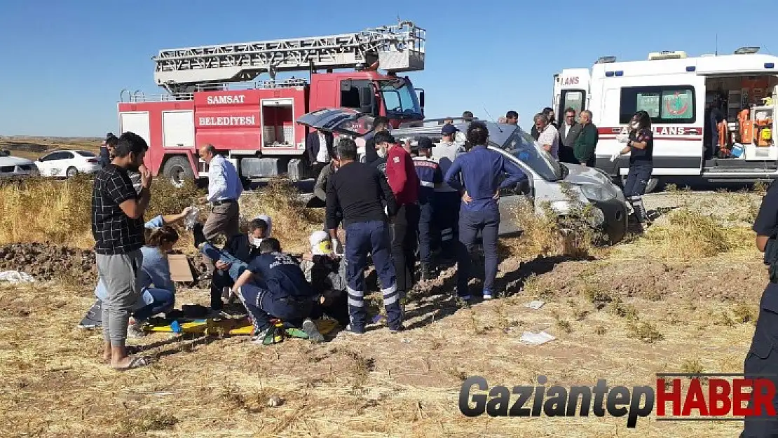 Taziyeye giden aile kaza yaptı: 1 ölü, 4 yaralı