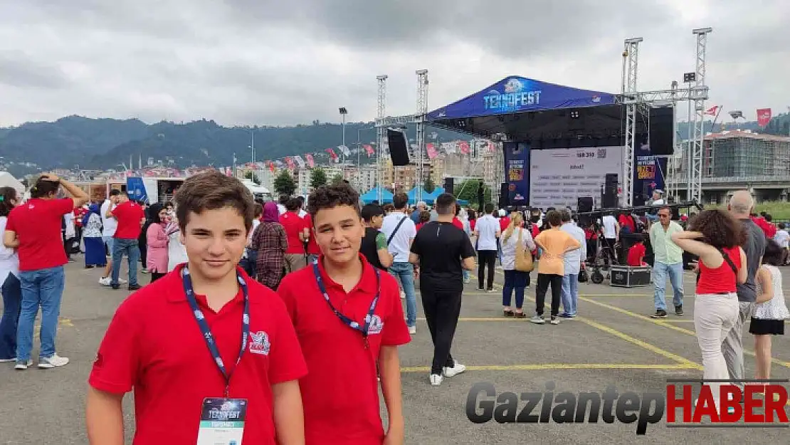 TEKNOFEST 2022'de Gaziantep Kolej Vakfı'nın proje başarısı