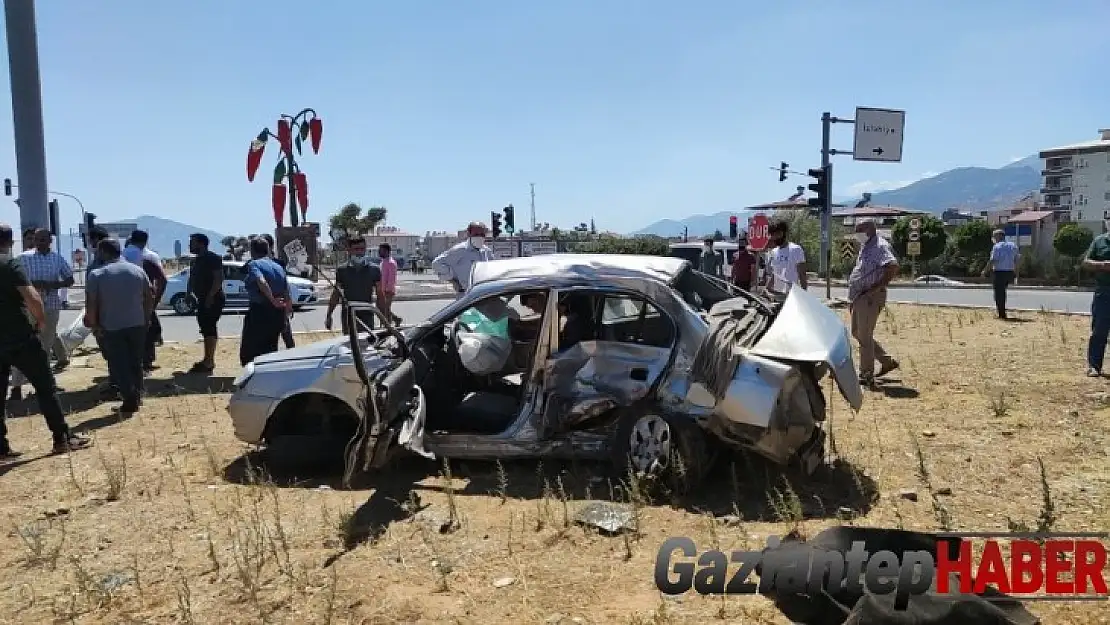 Gaziantep'te korkunç kaza : 1 ölü