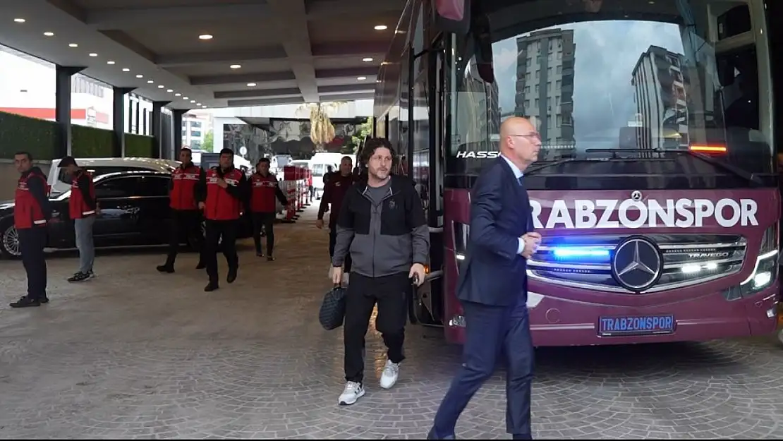 Trabzonspor, Türkiye Kupası finali için Gaziantep'te
