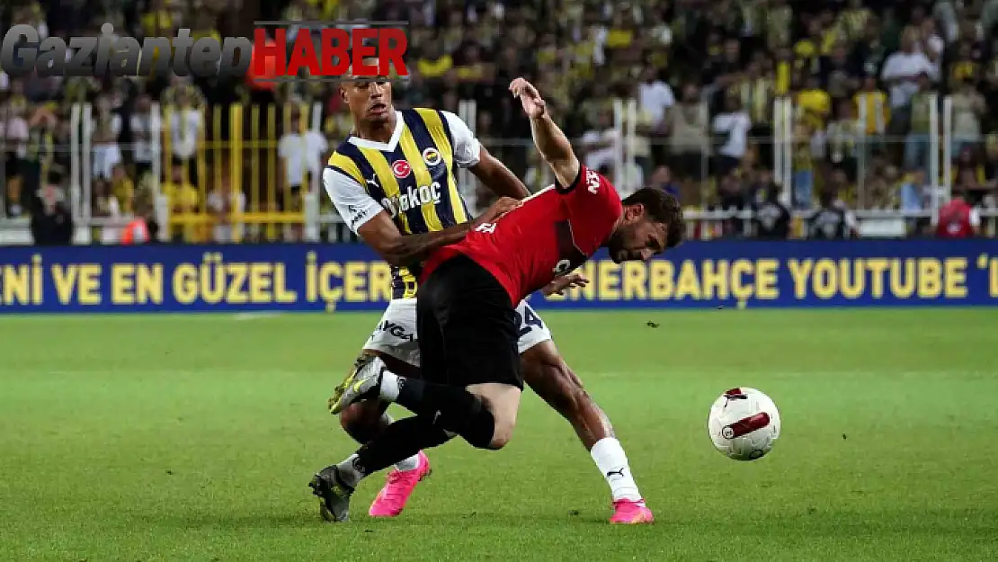 Trendyol Süper Lig: Fenerbahçe: 2 - Gaziantep Futbol Kulübü: 1 (Maç sonucu)