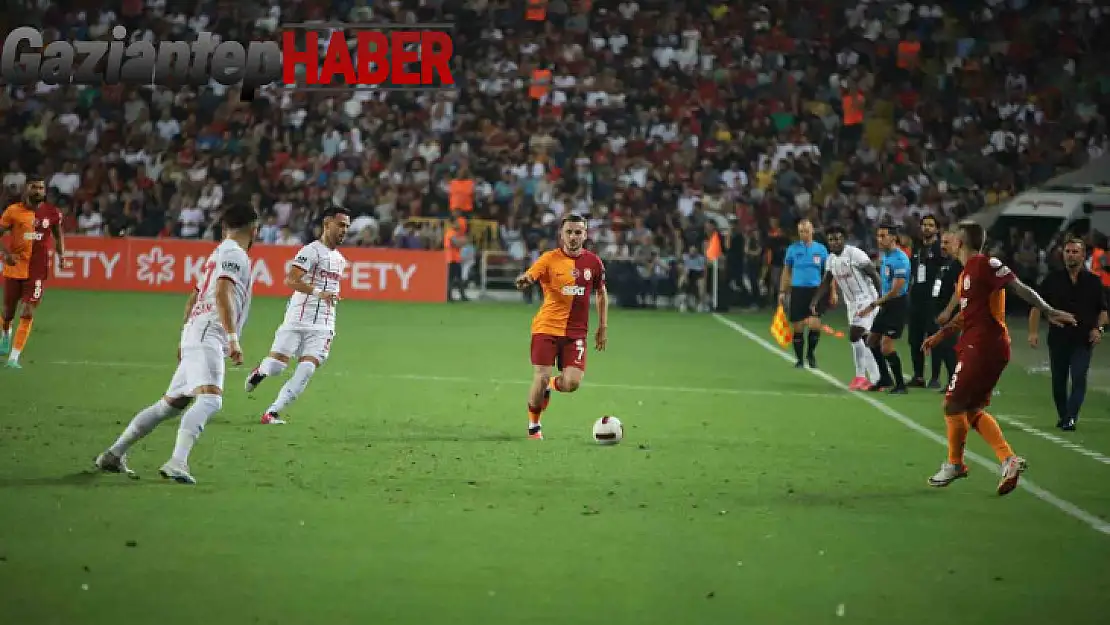 Trendyol Süper Lig: Gaziantep FK: 0 - Galatasaray: 1 (İlk Yarı)