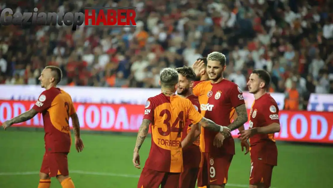 Trendyol Süper Lig: Gaziantep FK: 0 - Galatasaray: 3 (Maç sonucu)