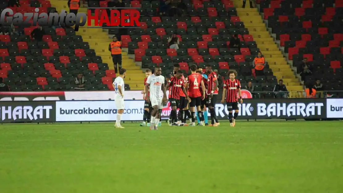 Trendyol Süper Lig: Gaziantep FK: 2 - Ç.Rizespor: 0 (Maç Sonucu)