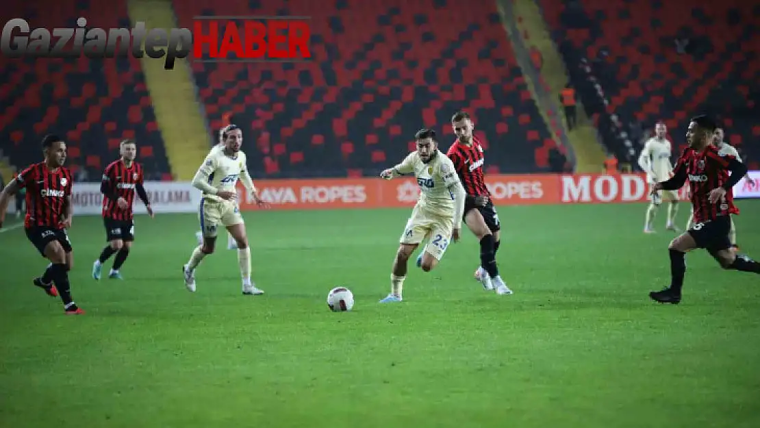 Trendyol Süper Lig: Gaziantep FK: 0 - Ankaragücü: 1 (Maç sonucu)