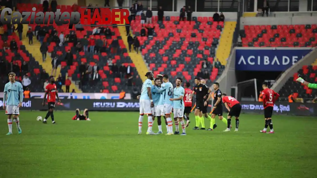 Trendyol Süper Lig: Gaziantep FK: 0 - Başakşehir: 2 (Maç sonucu)