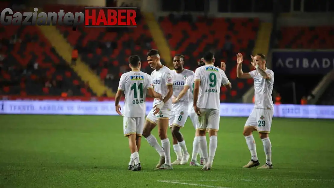 Trendyol Süper Lig: Gaziantep FK: 0 - Alanyaspor: 3 (Maç sonucu)