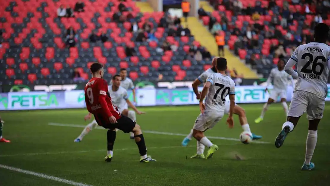 Trendyol Süper Lig: Gaziantep FK: 0 - Bodrum FK: 0  (İlk yarı)