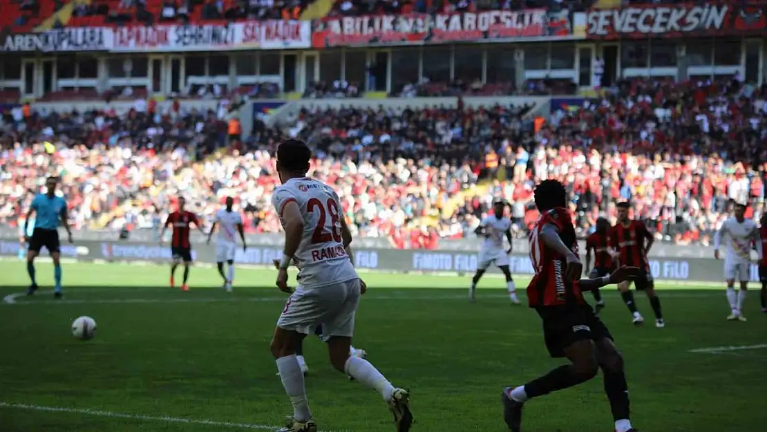 Trendyol Süper Lig: Gaziantep FK: 0 - Kayserispor: 0 (İlk yarı)