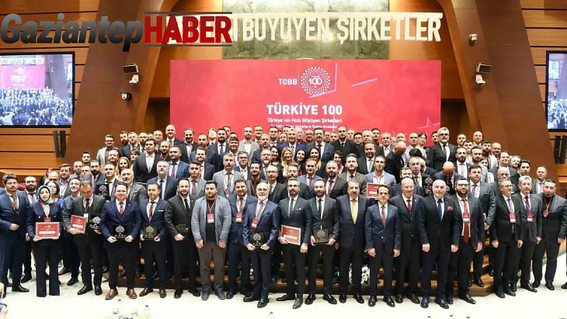 Türkiye'nin en hızlı büyüyen 100 şirketi belli oldu