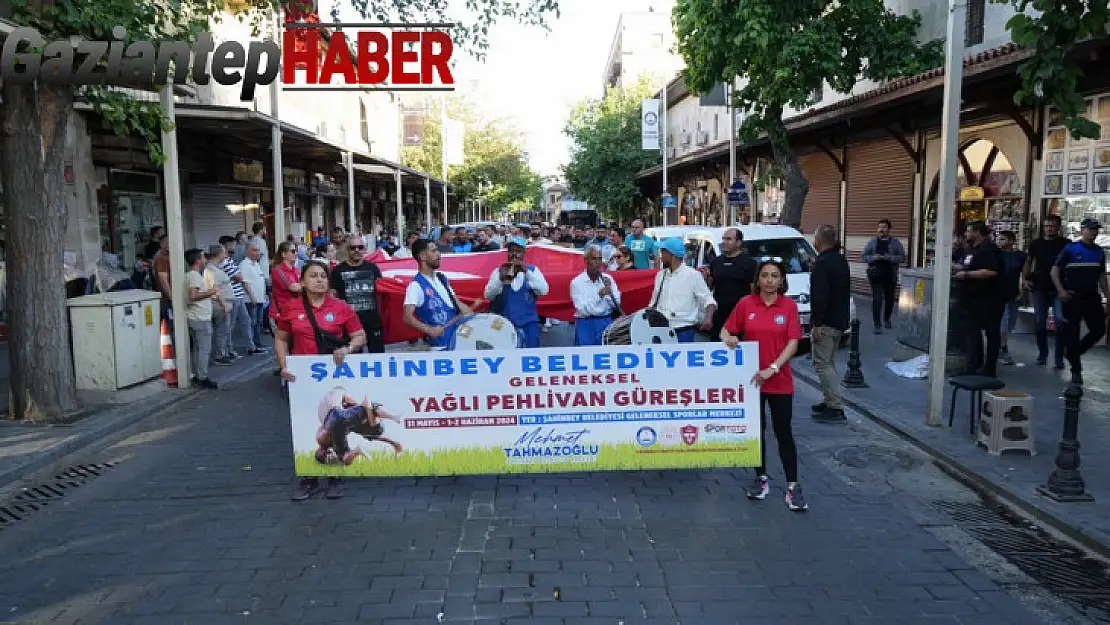 Türkiye Yağlı Güreş Ligi 2. Etabı Gaziantep'te kortejle başladı