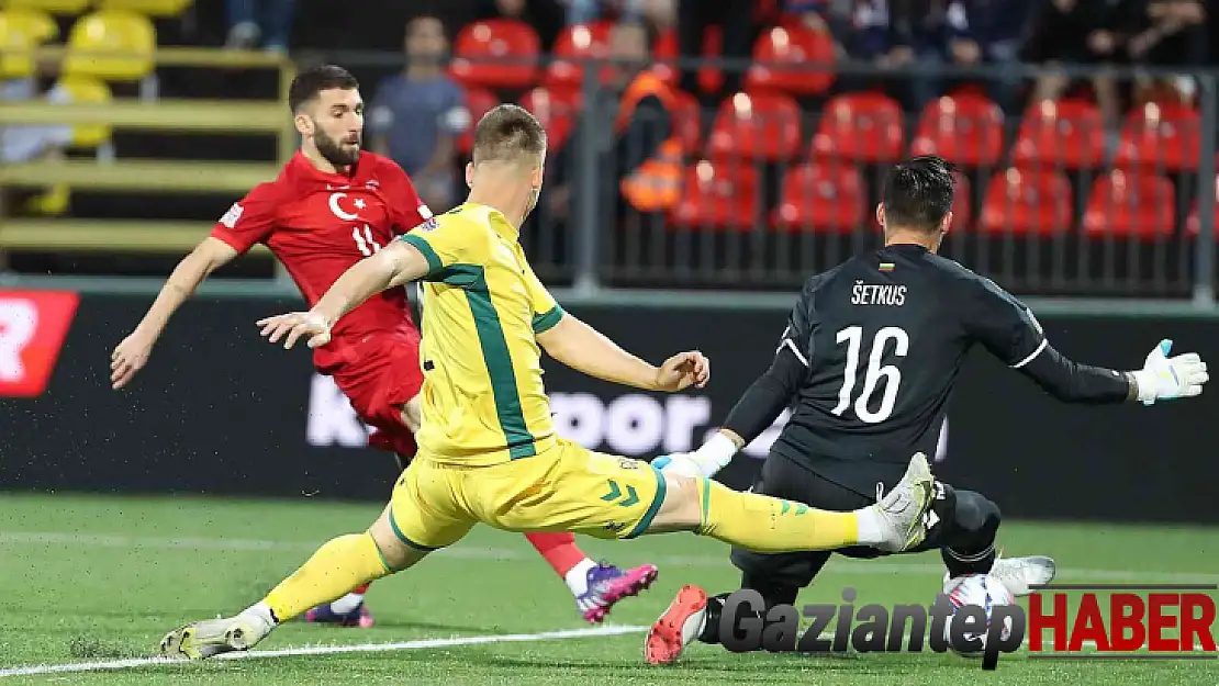 UEFA Uluslar C Ligi: Litvanya: 0 - Türkiye: 6 (Maç sonucu)