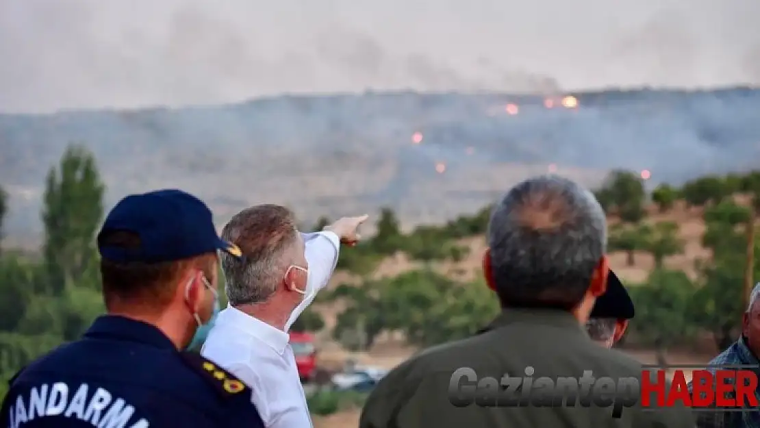 Vali Gül'ün yangın hassasiyeti