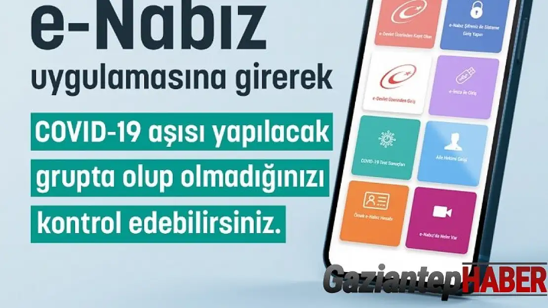 Vatandaşlar aşı yapılacak grupta olup olmadığını öğrenmek isteyenler