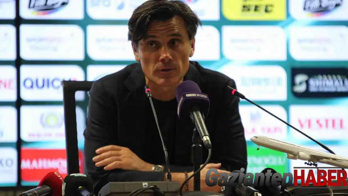 Vincenzo Montella: '3 puan alamadığımız için çok üzgünüz'