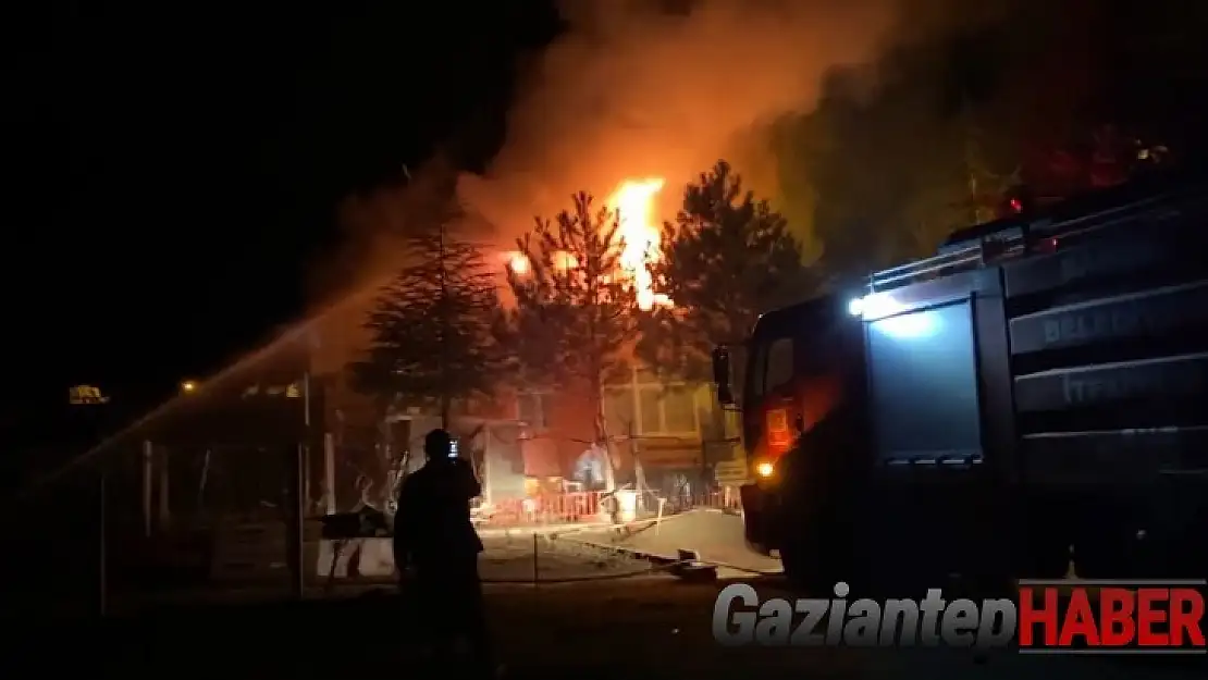 Yaşlı çift, sesleri duyunca 'hırsız geldi' zannetti: Tüfekle dışarı çıkınca evlerinin yandığını gördü