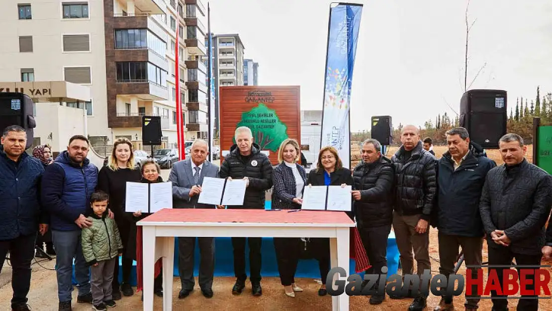 YeşilAntep projesi ile Şehirgösteren Mahallesi yeşile büründü