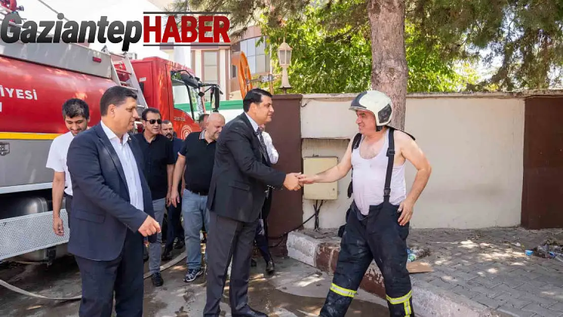 Yılmaz, halı fabrikasındaki yangın ile ilgili incelemelerde bulundu