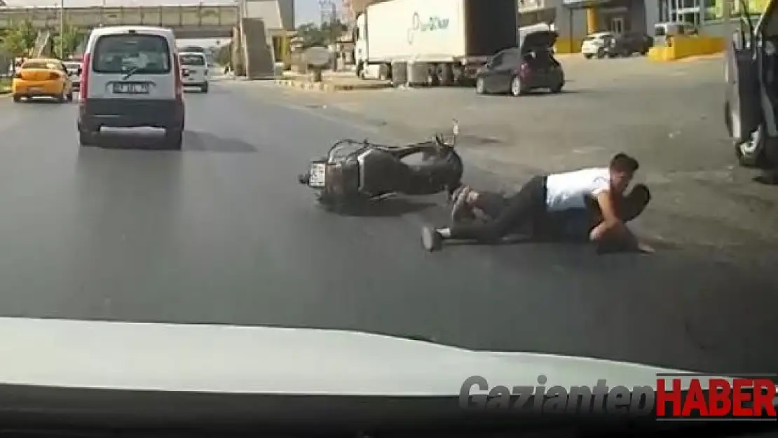 Yola dökülen yağ nedeniyle ölümden döndüler