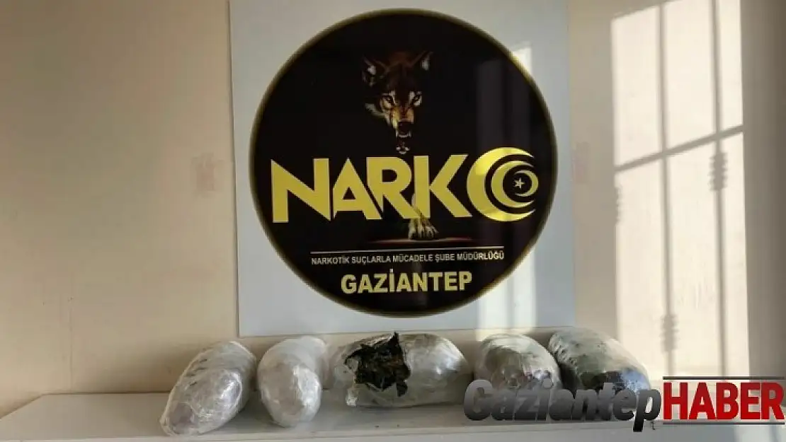 Yolcu otobüsünde 19 kilo esrar
