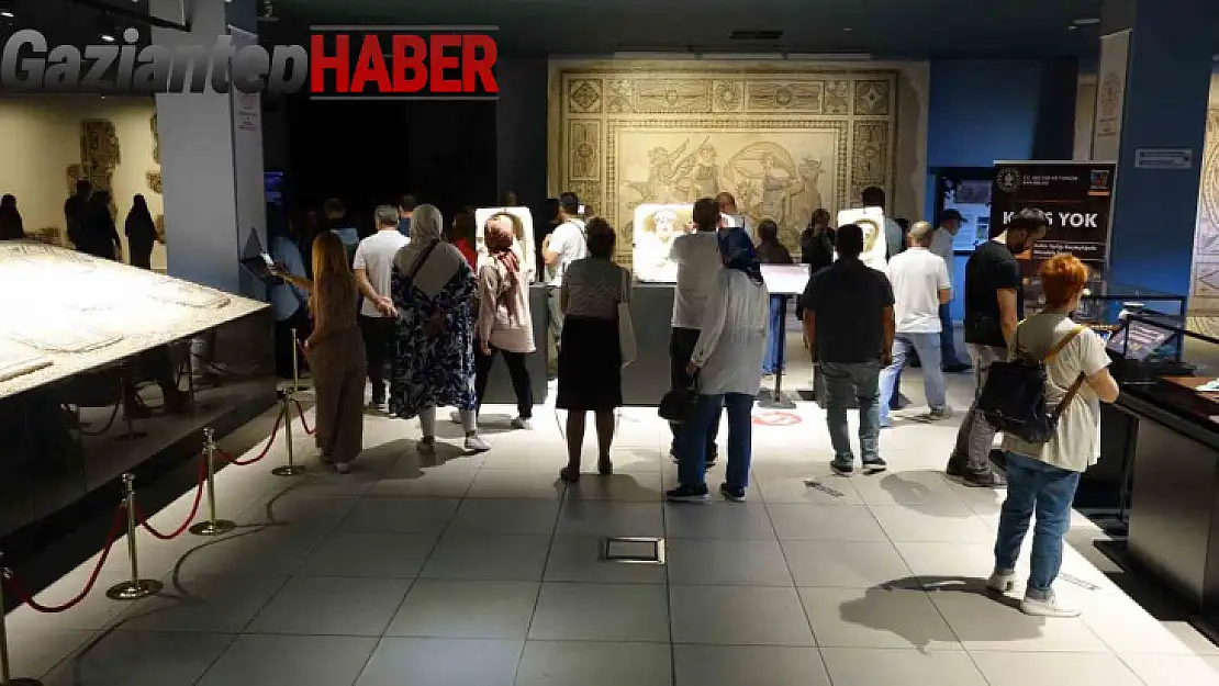 Zeugma Mozaik Müzesi, festival için Gaziantep'e gelenlerin akınına uğruyor